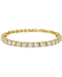Native Gem - It Girl Bracelet- Mixed Gemstone Cuban Link - Lyst