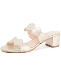 Patricia Green - Palm Beach Scalloped Sandal Leather - Lyst