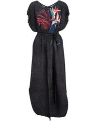 ARTISTA - Beauty Pleated Maxi Dress - Lyst