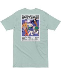 Anchor and Crew - Ice Take A Chance Have A Dance Disco! Heavy Cotton Embroidered T-Shirt - Lyst
