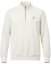 Foster Taylor - Sweat Qtr Zip Mock Neck - Lyst