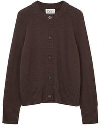 Loop Cashmere - The Luxe Crew Cardigan - Lyst