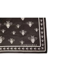 Vickisarge - The Silk Bee Scarf - Lyst