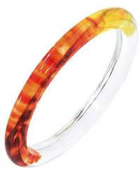 Gold & Honey - Tie Dye Slip On Bangle - Lyst