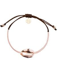 Adriana Pappas Designs - Mini Metal Shell Chain Bracelet - Lyst