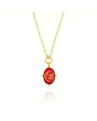 Ece London - The Moon And The Sun Iii Necklace - Lyst