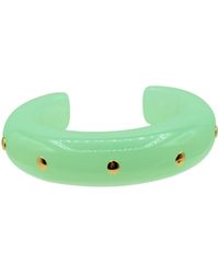 Michael Nash Jewelry - Ingrid Jade Studded Cuff - Lyst