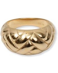 Argento Vivo - The Woven Ring - Lyst