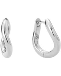 Vanhi - Nori Twisted Hoop Earrings - Lyst