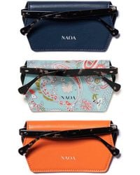Naoa - Three Pack Apple-Leather Slim Glasses Case - Lyst