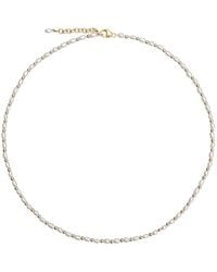 Kiri & Belle - Nina Tiny Pearl And Bead Necklace - Lyst