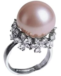 Ninemoo - Celeste Pearl Crown Ring - Lyst