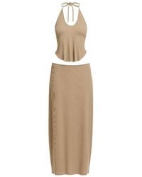 Sâb Studio - Neutrals Isla Halter Top - Lyst