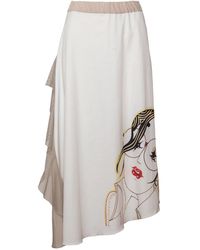 ARTISTA - Neutrals Dori Skirt - Lyst