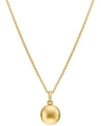 Dinny Hall - Button Locket Necklace - Lyst