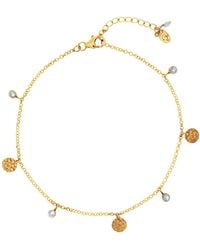 Charlotte's Web Jewellery - Lakshmi Vermeil Anklet - Lyst