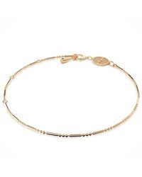 Linda Fiore - Daisy Layering Bracelet 18K Vermeil - Lyst