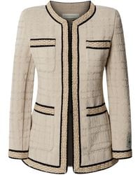The Extreme Collection - Tweed-Knit Structured Jacket Prince - Lyst