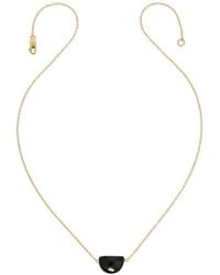 Heather Hawkins Jewelry - Luna Moon Shaped Gemstone Necklace - Lyst