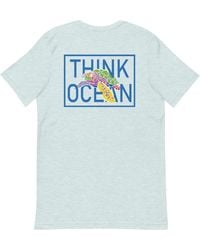 Anchor and Crew - Ice Think Ocean Turtle Fluorescence Cotton Embroidered T-Shirt - Lyst