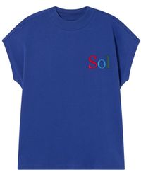 Thinking Mu - Sol Type Volta T-Shirt - Lyst