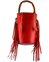 F3Rog by Rana - Fringe Crossbody Bucket Bag - Lyst