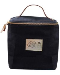 VIDA VIDA - Mum Leather Trim Toiletry Bag - Lyst
