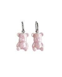 POPORCELAIN - Sweet Porcelain Teddy Bear Earrings, Tone - Lyst