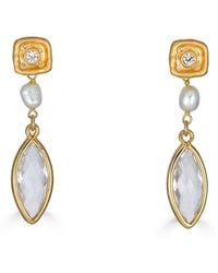 Loni Paul Jewelry - Marquise Drop Earring - Lyst