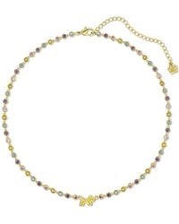 Cloud Haven - Mini Cz Logo Pendant Necklace - Lyst