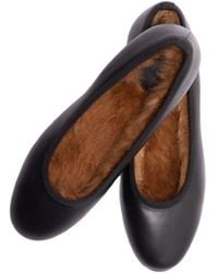 Fursho - Classic Shearling-Lined Ballerinas - Lyst