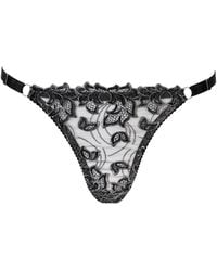Daily Underwear - Adjustable String Panties Ivory - Lyst