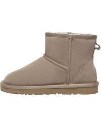EverAu Australia - Ostrich Leather Short Boots - Lyst