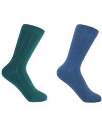 Peper Harow - Made in England - Two Pairs Cashmere Socks Bundle – - Lyst