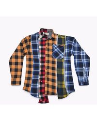 Zasta Studio - Deconstructed Flannel Shirt A - Lyst