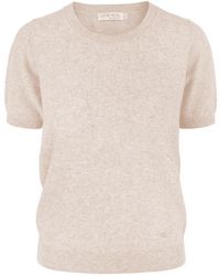 tirillm - Neutrals Alina Cashmere T-Shirt - Lyst