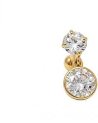 Zahav Jewelry - 14K Solid 16G 6Mm Cz Cartilage Earring - Lyst