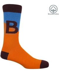 Peper Harow - Made in England - Alphabet Socks – B - Lyst