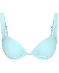 Aja Swimline - Calypso Ruched Bikini Bra Top - Lyst