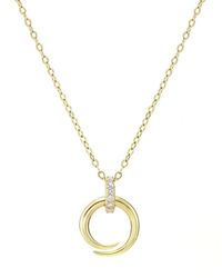 Dinny Hall - Toro Horn Loop Pendant - Lyst
