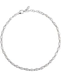 Kiri & Belle - Nina Tiny Pearl And Bead Sterling Bracelet - Lyst
