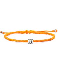 Harbour UK Bracelets - Minimalist Orange Rope & Steel. Iron Flow Bracelet - Lyst