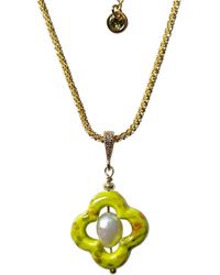 Ninemoo - Ceramic Transit Pearl Long Necklace - Lyst