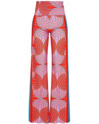 Beatrice von Tresckow - Labyrinth Stretch Flare Trousers - Lyst