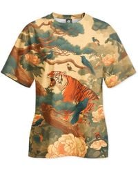 Aloha From Deer - Neutrals Korean Folk Oversize T-Shirt - Lyst