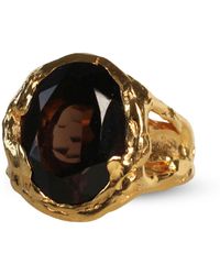 ASSUWA - Nympha Ring With Smoky Quartz - Lyst