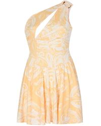 No'design - Fleur One-Shoulder Mini Dress - Lyst