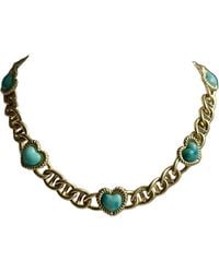 Laura Gray - Sloan Heart Necklace/ Light - Lyst