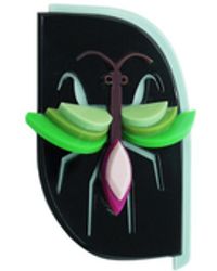 Gissa Bicalho - Handmade Acrylic Brooch Mantis - Lyst