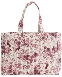 Fable England - Fable Rambling Rose Tote Burgundy - Lyst